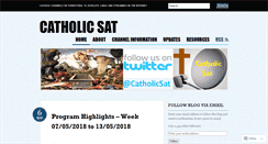 Desktop Screenshot of catholicsat.com